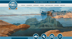 Desktop Screenshot of lake-powell-houseboat-rentals.com